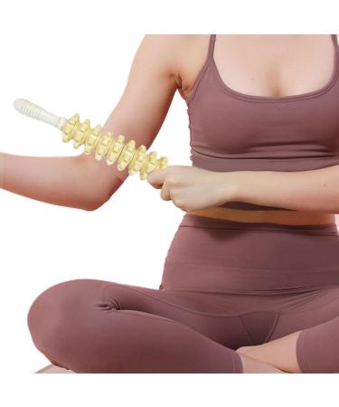 Leryveo trigger point scooter fascia muscle scooter stick body shaping tools 9-ball yoga stick |Body massager for muscle relaxation muscle scooters for athletes