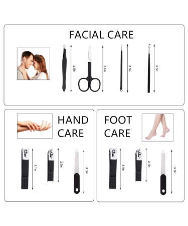 Premium Nail Clippings Set | Manicure Kit for Men | Portable Grooming Travel Case | Perfect Gift for Husband & Friends - Buy Online on GoSupps.com