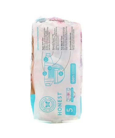 The Honest Company Honest Diapers Size 5 27+ Pounds Rose Blossom 20 Diapers - Buy Online on GoSupps.com