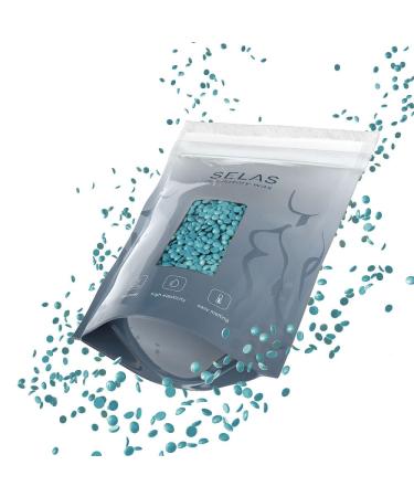 Depilatory Wax Spaces 1kg - Stripe-Free Hair Removal for All Skin Types Ideal for Sensitive Skin (Blue) - International Shipping - Buy Online on GoSupps.com