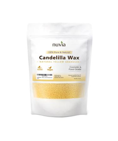 Candelilla Wax - 100% Pure & Natural  Vegan  Cosmetic & Food Grade  Granule Form  16oz