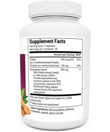 Dr. Berg's Liver Cleanse Detox Capsules - Liver Support with Milk Thistle, Turmeric & more - Herbal Liver Health Formula 60 Caps - Buy Online on GoSupps.com