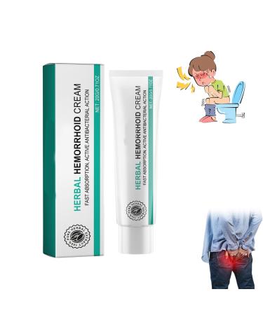 Herbal Hemorrhoids Cream MediLisk MediLisk Herbal Hemorrhoids Cream for Women and Men Rich in Natural Ingredients (1pcs) - Buy Online on GoSupps.com