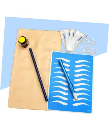 Beavorty Embroidery Kit 2pcs Blue Embroidery Cup D Kit Coffee Practice Pen Dark and Pigment Pencil Ink Eyebrow Manual Suit - Buy Online on GoSupps.com