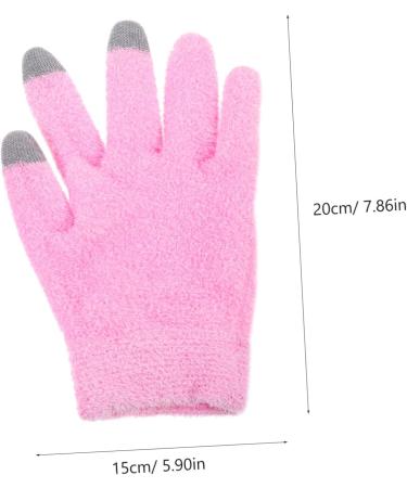 Beavorty 1 Set Gloves and Foot Mask Set Socks for Women Ladies Socks Womens Socks Women Gloves Mittens Lotion Gloves Overnight for Women Girl Child Fabric Pink Hand Mask Moisturizing 20.00X15.00X1.20CM - Buy Online on GoSupps.com