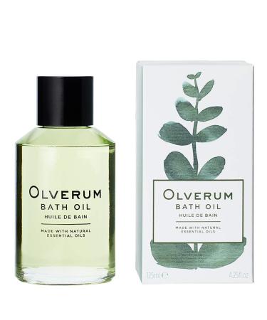 OLVERUM - Natural Bath Oil | Vegan, Cruelty-Free, Revitalizing Clean Beauty Bath Oil (4.25 fl oz | 125 ml) 4.25 Fl Oz (Pack of 1)