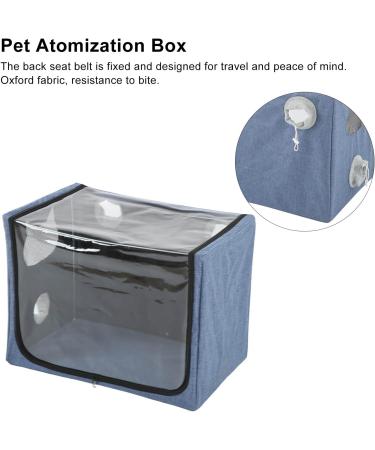 Zwinner Pet Atomization Nest Wear Resistant Oxford Cloth Collapsible Cat Dog Oxygen Tent Professional Dog Nebulizer Machine Hands Free Portable ICU Pet Oxygen Therapy Cage 24.0x15.7x18.1in - Buy Online on GoSupps.com