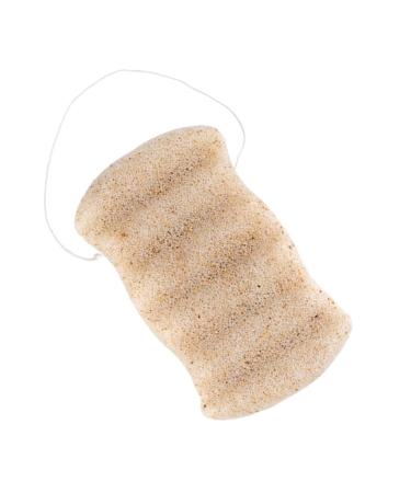 minkissy 1pc Bath Cotton Charcoal Sponge Body Sponge Cleansing Sponge Cleansing Puff Wash Round Face Skin Care Tools Skin Care Sponge Gum Face Wash Take a Bath