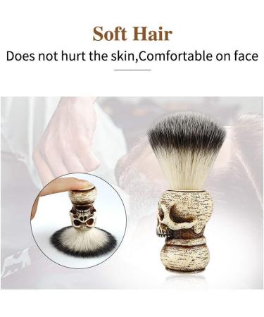Premium Shaving Brush Foam Soap Shell Set for Men | Face Treatment & Beard Grooming Tools | High-Quality Bartbrush & Razor Accessories - Buy Online on GoSupps.com