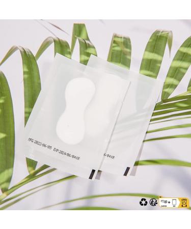 Lunamoon Eye Pads for Eyelash Extensions - 50 Pairs Gourd White | Ultimate Eyelash Lifting & Coloring Gel Patches - Buy Online on GoSupps.com