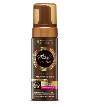 BIELENDA MAGIC BRONZE Bronzing body foam -dark skin 150 ml