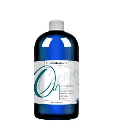 Huile de graine de grenade 100 % pure press e froid 16 oz Refined Perfect for Skin Hair Nails Cuticles Premium Grade