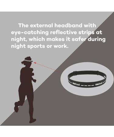 Adjustable World Tool HB1 Headlamp Headband Replacement - Compatible with Petzl Princeton Tec Black Diamond Energy Pelican Silva & Fenix | Anti-Welding & Reflective Strip - Buy Online on GoSupps.com