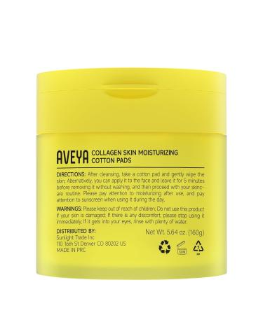 AVEYA Dark Spot Pads - Daily Skincare for Wrinkles and Dull Skin with Snail Mucin Collagen Niacinamide & Centella Hydration Pad Soothes and Brightens - 100 Count - Buy Online on GoSupps.com