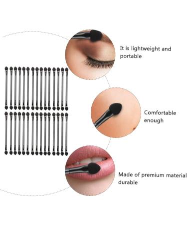FOMIYES 30pcs Double Ended Eyeshadow Brush Makeup Sponge Cosmetic Eye Shadow Stick Beauty Eyeshadow Brush - Buy Online on GoSupps.com