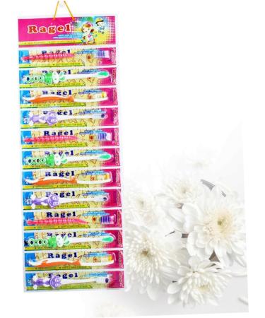 Partykindom 24 STK Infant Toothbrushes - Sensitive & Reusable Children's Toothbrush for Toddlers - Boys Whitening Cleaning Brush - Buy Online on GoSupps.com