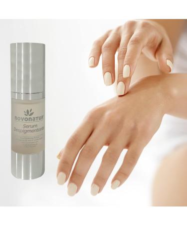 Depigmenting serum with hydrolyzed collagen intensive anti-spot treatment with Gayuba alpha-hydroxy acids vitamins and allantoin. Regenerating moisturizing cream for the skin. Airless 30ml. - Buy Online on GoSupps.com