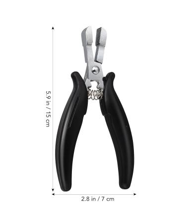 Frcolor Hair Extension Pliers for Bonding & Removal | Black Hair Thickening Tools - International Shipping - Buy Online on GoSupps.com