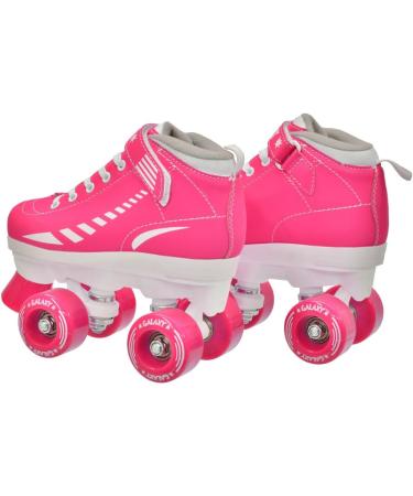 Epic Skates Galaxy Elite Kids Quad Speed Skates - Pink (Adult Size 5) - Buy Online on GoSupps.com