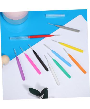 Homsfou 100th Brushes Clamps & Braids Foot Cushion for Rail Headgear | Stainless Steel 304 Joint Brush | Arabic Picks for Braces & Brick-Pone Pics | International Shipping - Buy Online on GoSupps.com