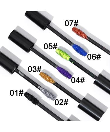 Eyret Waterproof Colorful Mascara - Long-Lasting, Smudgeproof & Fast Dry - for Curling, Lengthening & Thickening Eyelashes - Silver - Beauty Makeup for Women and Girls - Buy Online on GoSupps.com