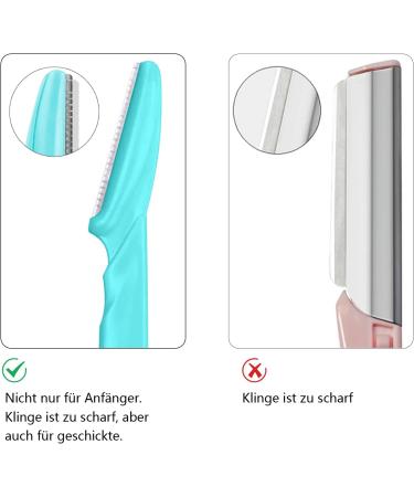 9-Piece Eyebrow Razors Set for Men & Women | Facial Trimmers for Perfect Eyebrows | Multicolor Beauty Grooming Tools - Buy Online on GoSupps.com
