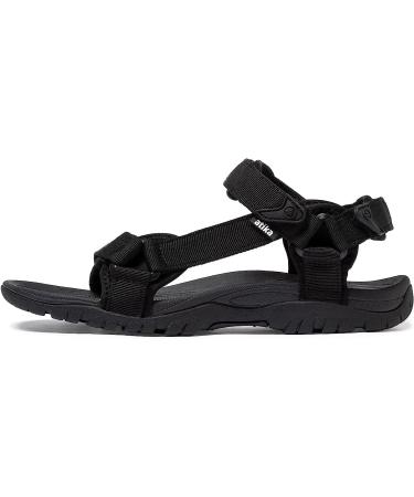 Atika Men's Maya 2 Black Hiking Sandals - Size 10 | Arch Support | Lightweight Trail Sport Sandals - Buy Online on GoSupps.com