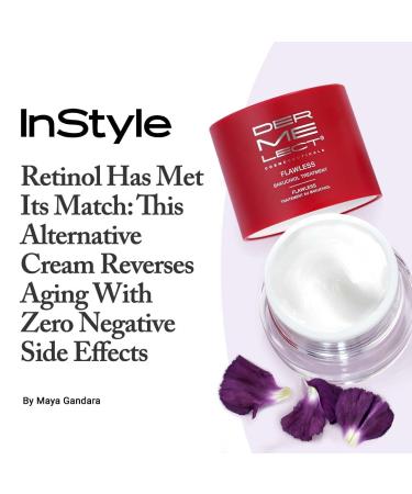 Dermelect Flawless Bakuchiol Treatment | Vegan Phyto Retinol Moisturizer for Sensitive Skin | Anti-Aging Fine Lines & Sun Damage - 1 oz - Buy Online on GoSupps.com
