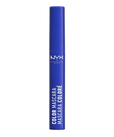 NYX Professional Makeup Color Mascara Blue - 0.32 oz | Vibrant and Long-Lasting Formula - Buy Online on GoSupps.com