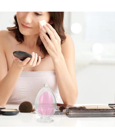 ULTECHNOVO 4pcs Beauty Egg Storage Box - Small Makeup Sponge & Puff Organizer - South Korea Cosmetic Holder for Powder Puffs - Buy Online on GoSupps.com