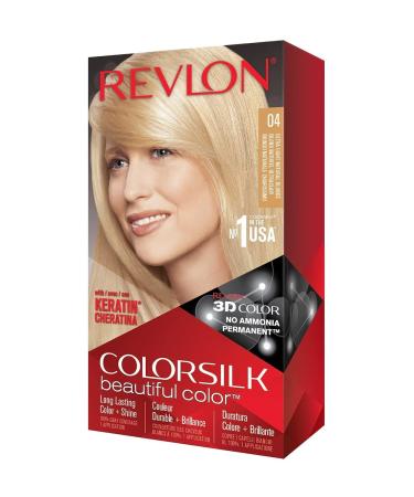 Revlon ColorSilk Beautiful Permanent Color 04 Ultra Light Natural Blonde 1 ea