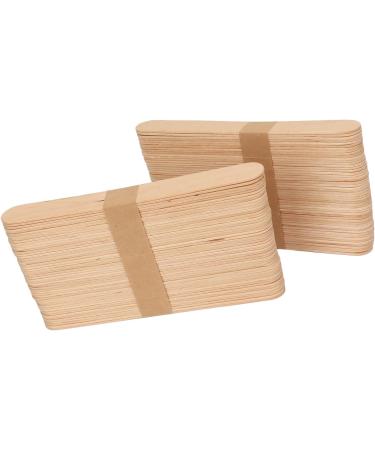 300 Wood Wax Pencils - Multifunctional Birch Hair Removal Pins for Eyebrows Lips & Nose | Smooth Application Spatula for Crafting & Waxing - Buy Online on GoSupps.com