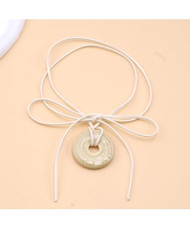 OralGos Women's Exaggerated Geometric Pendant Necklace - Stylish Water Drop Shell Jewelry Perfect Beach Gift - Buy Online on GoSupps.com