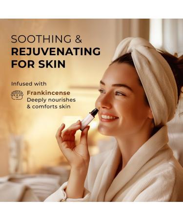 Frankincense Roll On & Cedarwood Essential Oil for Hair Set - Essential Oils Aromatherapy Roll On with Essential Oil Set - 2x0.34 fl oz - Gya Labs - Buy Online on GoSupps.com