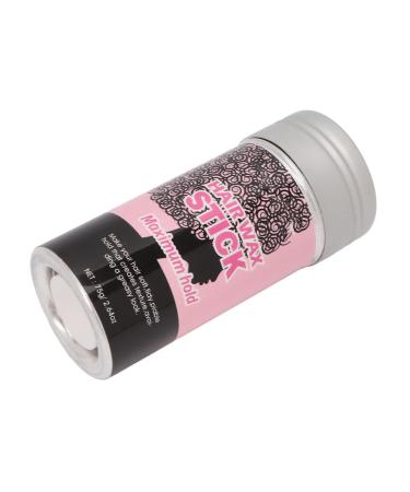 Hair Wax Stick Styling Balm Stick Bangs Anti Frizz Balm Hair Edge Clay Non-greasy Styling Pomade for Flyaway Frizzy Edge 75g