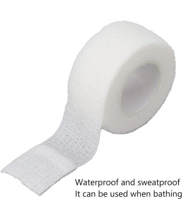 Buy 10 Rolls Self Adhesive Elastic Wrap Bandage - Breathable Cohesive Bandage Tape in White - Perfect for Injury Support & Quick Fixes - Shop Internationally - Buy Online on GoSupps.com