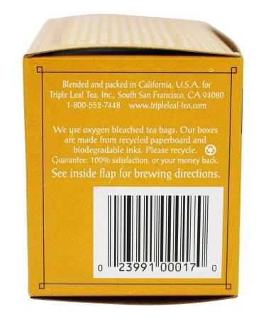 Triple Leaf Tea Detox - 20 Tea Bags | Herbal Detox Tea (1.16 oz) - Buy Online on GoSupps.com