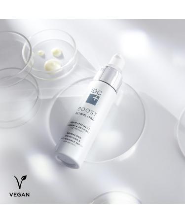 IDC Dermo Boost Retinol Pro Anti-Wrinkle Night Serum - 0.3% Pure Retinol & 1.5% Phytoretinol | 1 fl oz | Anti-Aging & Resurfacing Serum for All Skin Types - Buy Online on GoSupps.com