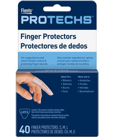 Acu-Life Rubber Finger and Toe Cots - 40 Count (S/M/L) - Pack of 1 - Buy Online on GoSupps.com