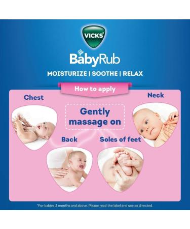 BabyRub Soothing Vapour Ointment for Babies (50 ml - 1.7 oz) + V4l Paper Napkin 125 Sheets Free - Buy Online on GoSupps.com