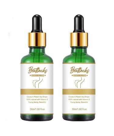 Hiplift Buttocks Organic Essential Oil, Butt Firming Enhancement Essential Oil for Women, Natural Herbal Hip Lift Up Massage Oil,Hip Butt Firm Essence (30ML) (2)