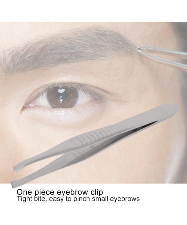 Eyebrow Tweezer Stainless Steel Eyebrow Tweezers Anti Static Anti Magnetic Good Flexibility for Eyebrows for Facial Makeup - Buy Online on GoSupps.com