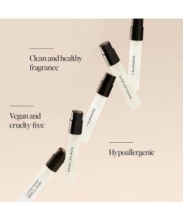 DIME Beauty Perfume Sampler Hypoallergenic Clean Perfumes Eau de Toilette For Women (Set of 5 2 ml) - Buy Online on GoSupps.com