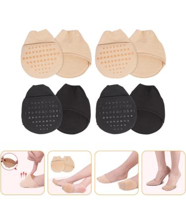 Invisible Forefoot Socks for Women - 4 Pairs High Heel Cushions & Insoles - Dressy Foot Pads for Comfortable High Heels - Buy Online on GoSupps.com