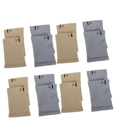 FOMIYES 8 Pairs Arch Support Arch Support Sleeve Insoles for Plantar Flat Foot Support Arch Brace Support Arch Cushion Pads Plantar Socks Sebs Bracket Increased