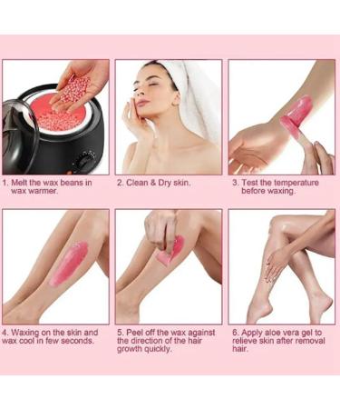 Suoumwa 300g Wax Beans for Hair Removal | Full Body Hot Film Depilatory Pearls | Easy to Use & Durable - Buy Online on GoSupps.com