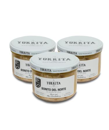 Conservas Yurrita White Tuna in Olive Oil Spanish Delicatessen 3x 150 g