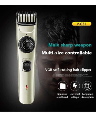 Shop Metal Body Professional Trimmer - Rechargeable Electric Hair Clipper for Men | Best Hairdresser Tool - Buy Online on GoSupps.com