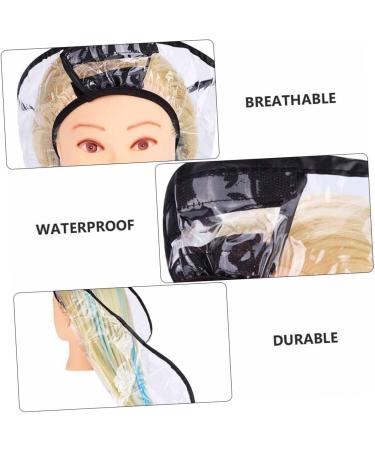 POPETPOP 2pcs Elderly Shampoo bib Hair Cape Hair Washing Cape Hair Styling Salon Cape Adjustable Shampoo Cap 57x25x1cm White - Buy Online on GoSupps.com