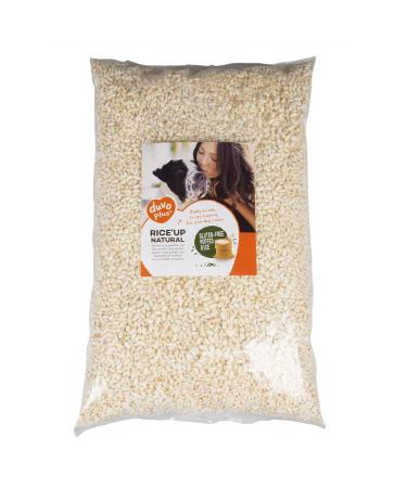 duvoplus, Rice'Up Puffed Rice for Dogs 1 kg, Gluten Free, Low Fat, for Optimal Digestion, Ready to Use, Mix & Feed: Can be mixed with Wet, Dry or Fresh Food